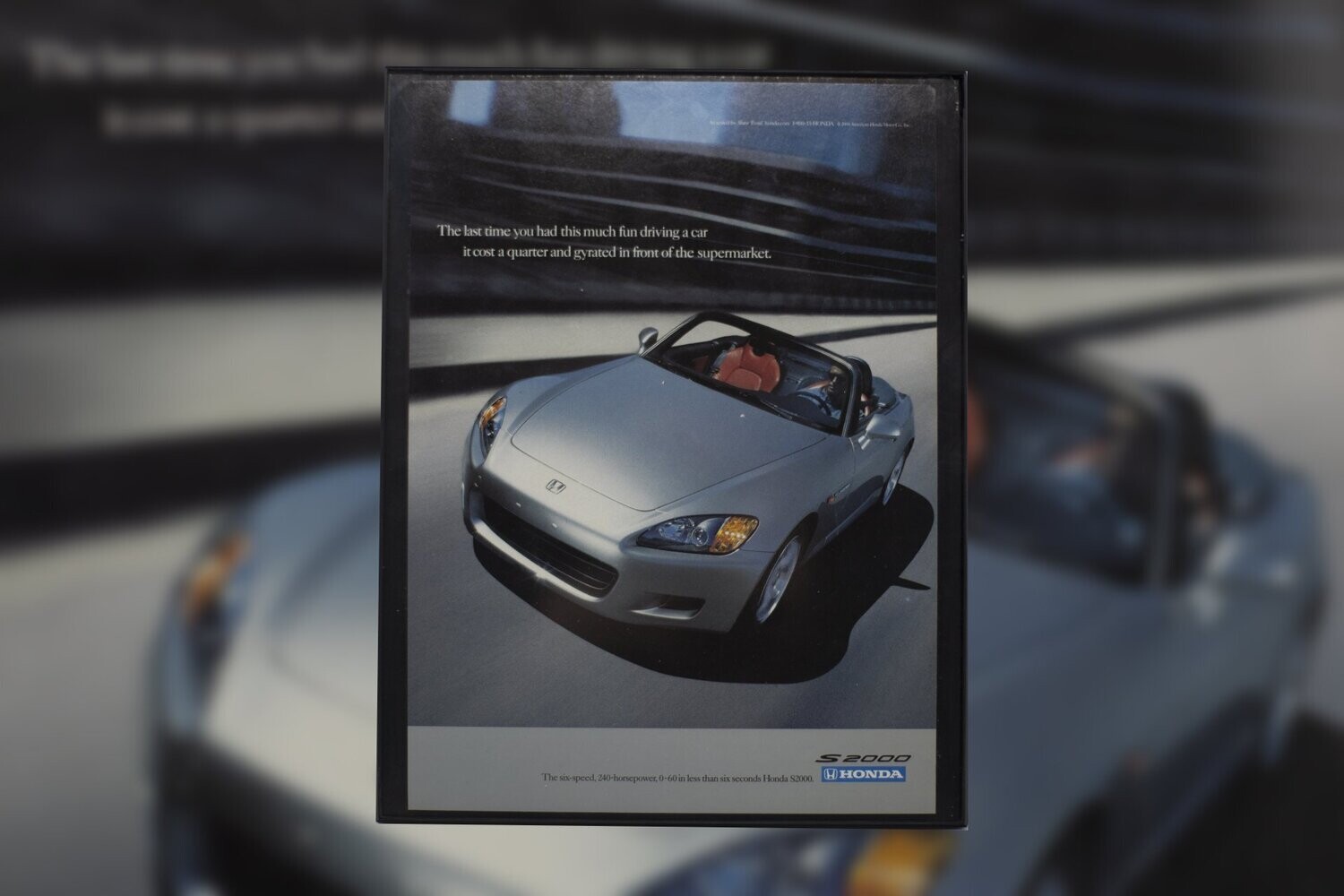 Honda S2000 - AP1 | Type Schrift