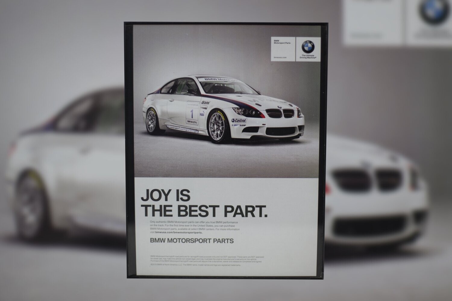 BMW E92 M3 - GT4 - Joy | Type Schrift