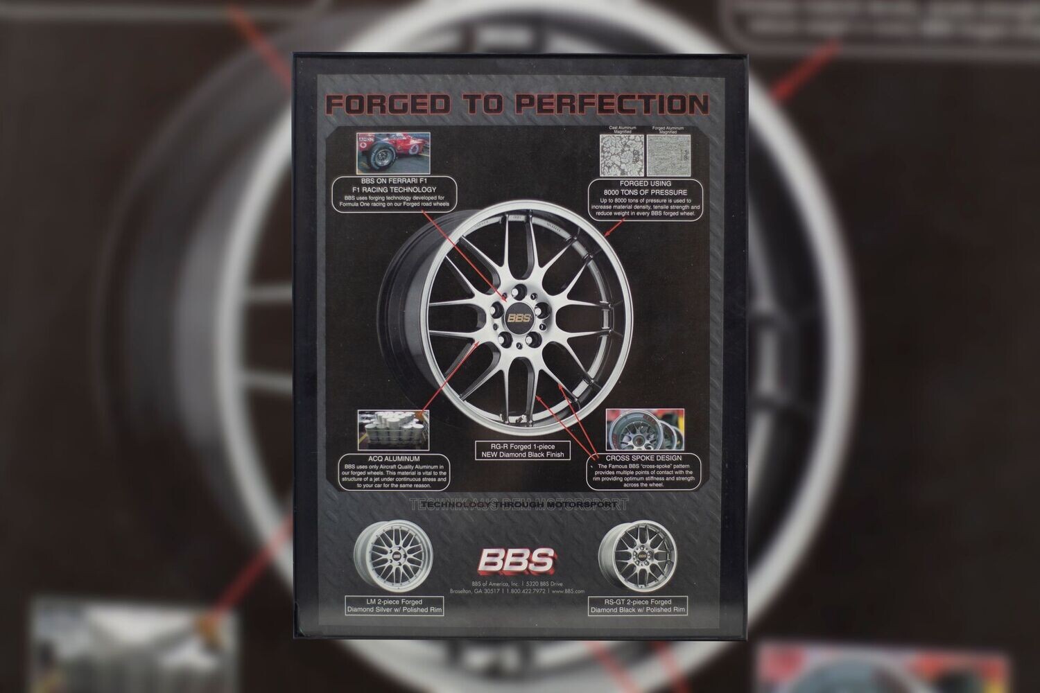 BBS RG-R - Technology Through Motorsport | Type Schrift