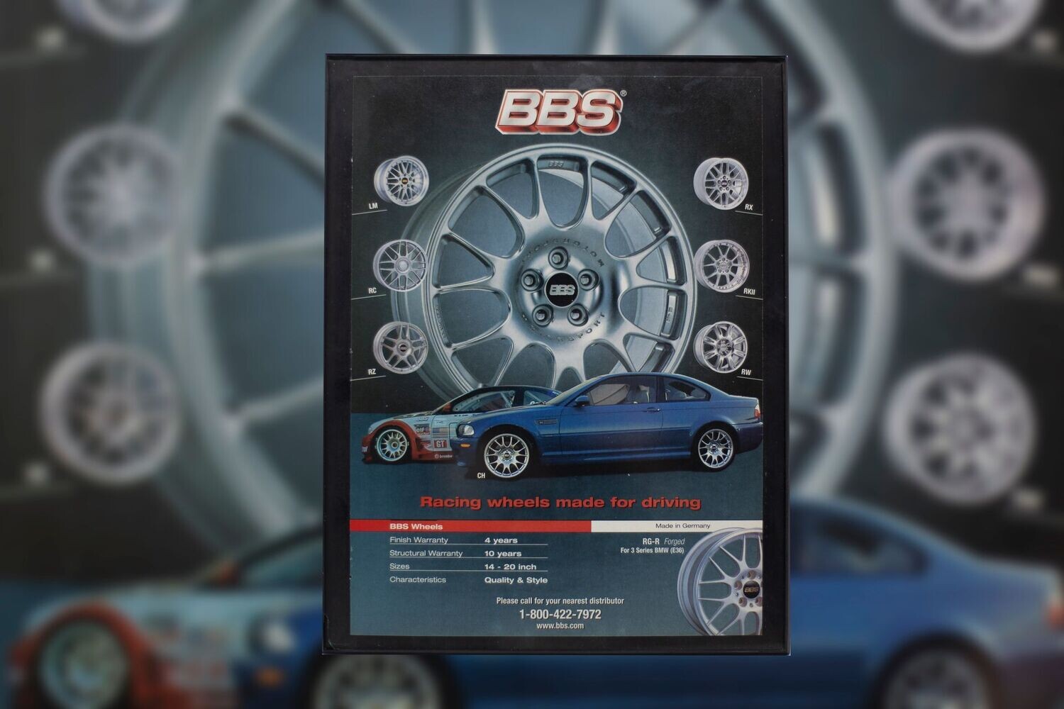 BBS - E46 GTR, ALMS, CH-R | Type Schrift