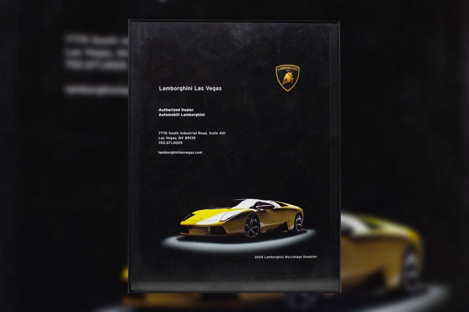 Lamborghini Murcielago - Las Vegas | Type Schrift