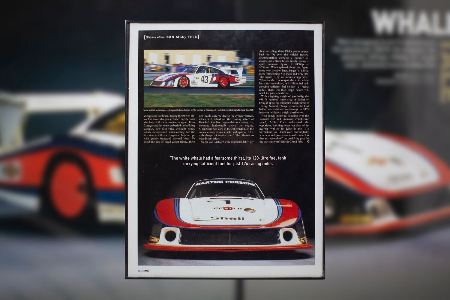 The Moby Dick Collection - Porsche 935 | Type Schrift