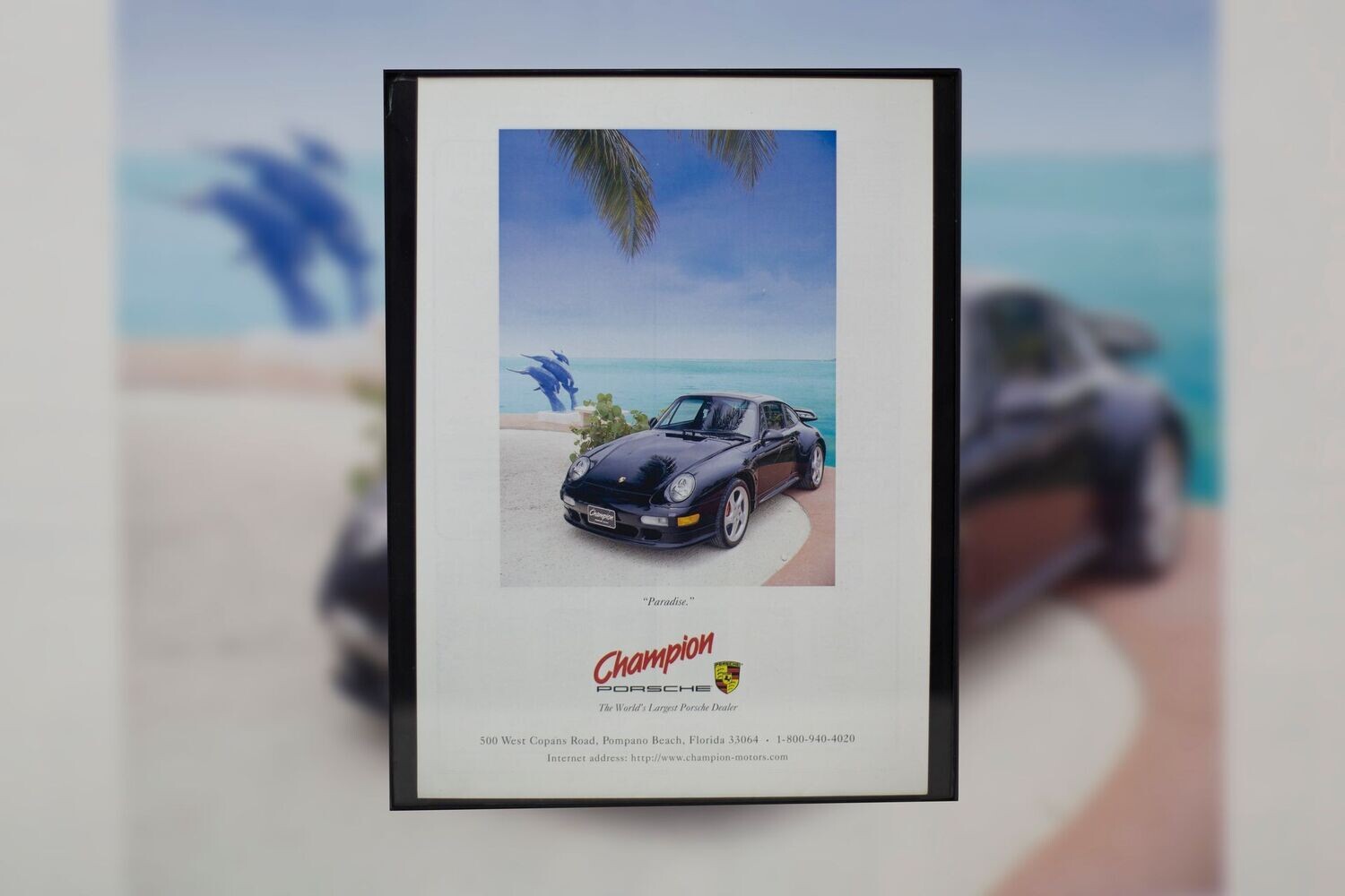 Porsche 993 - Champion Porsche | Type Schrift