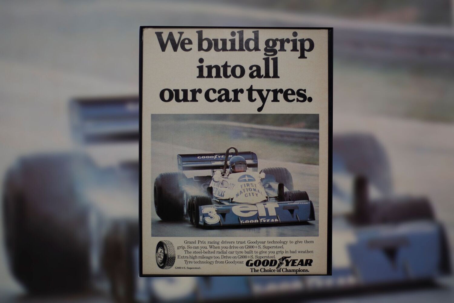 Tyrrell P34 - Good Year | Type Schrift
