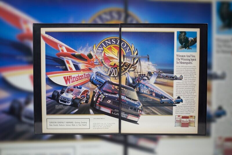 Winston Motorsport - 20 Years | Type Schrift