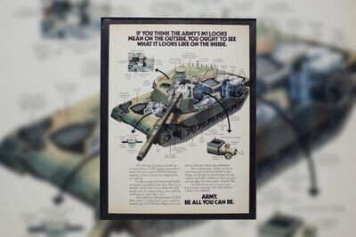 M1 Abrams - Mean on the Outside | Type Schrift