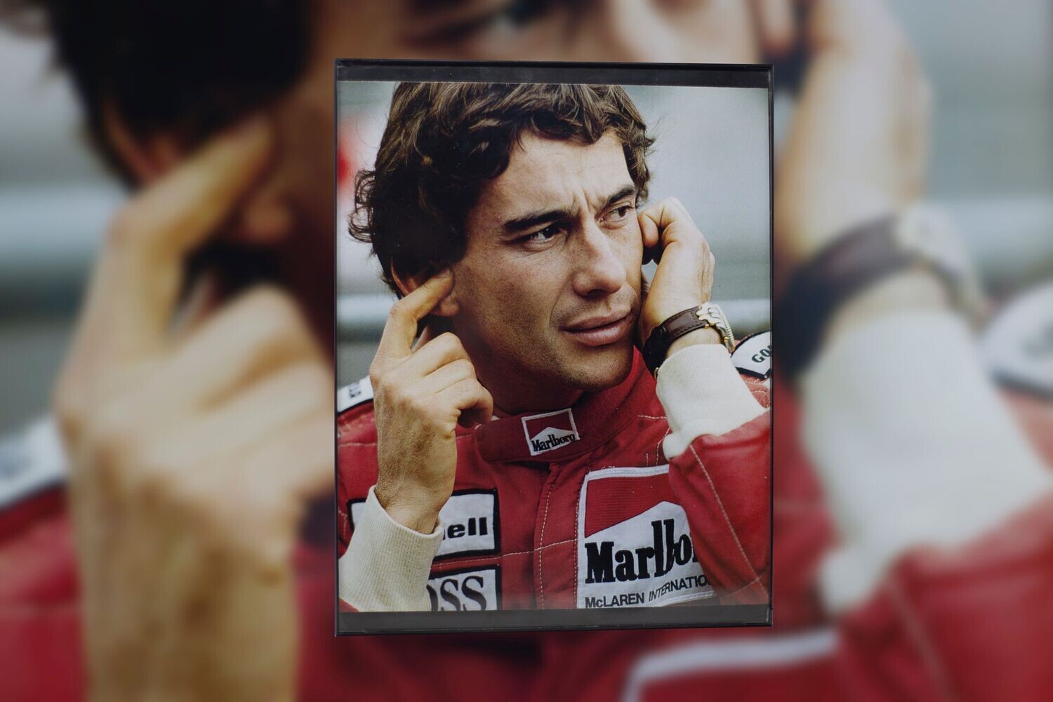 Ayrton Senna - Portrait | Type Schrift