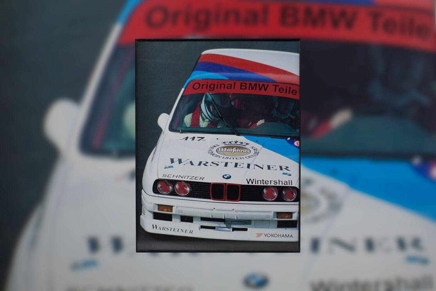 BMW E30 M3 - Warsteiner | Type Schrift