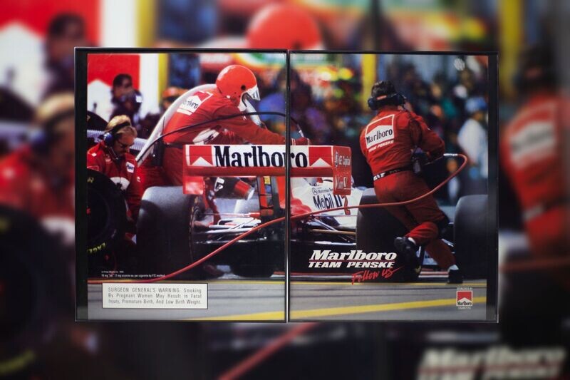 Vintage Marlboro - 1995 Follow Us | Type Schrift.