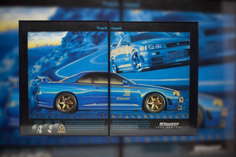 Nissan R34 GTR - BFGoodrich | Type Schrift