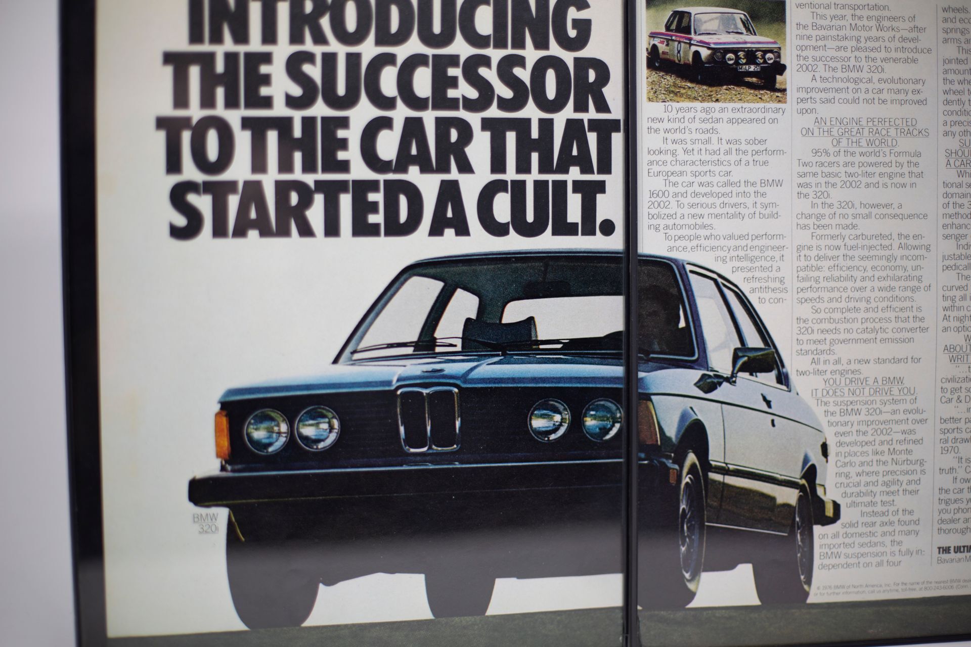 BMW E21 - 320i Cult | Type Schrift