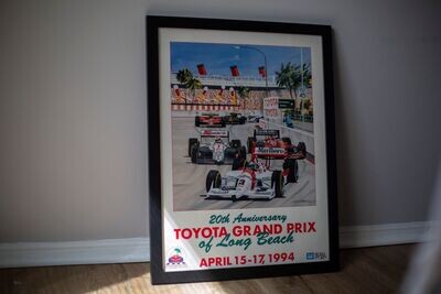 Toyota Grand Prix of Long Beach - 1994 - 18x24 | Type Schrift