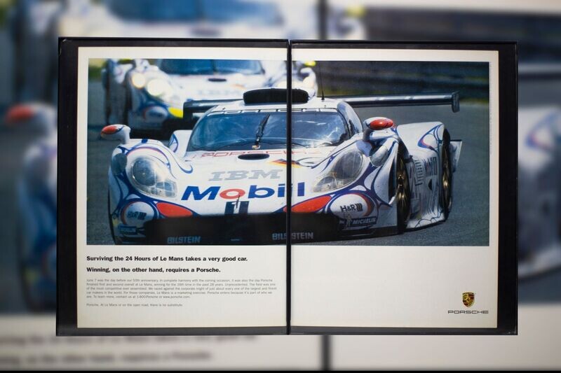 Porsche GT1 - Le Mans 24hr | Type Schrift