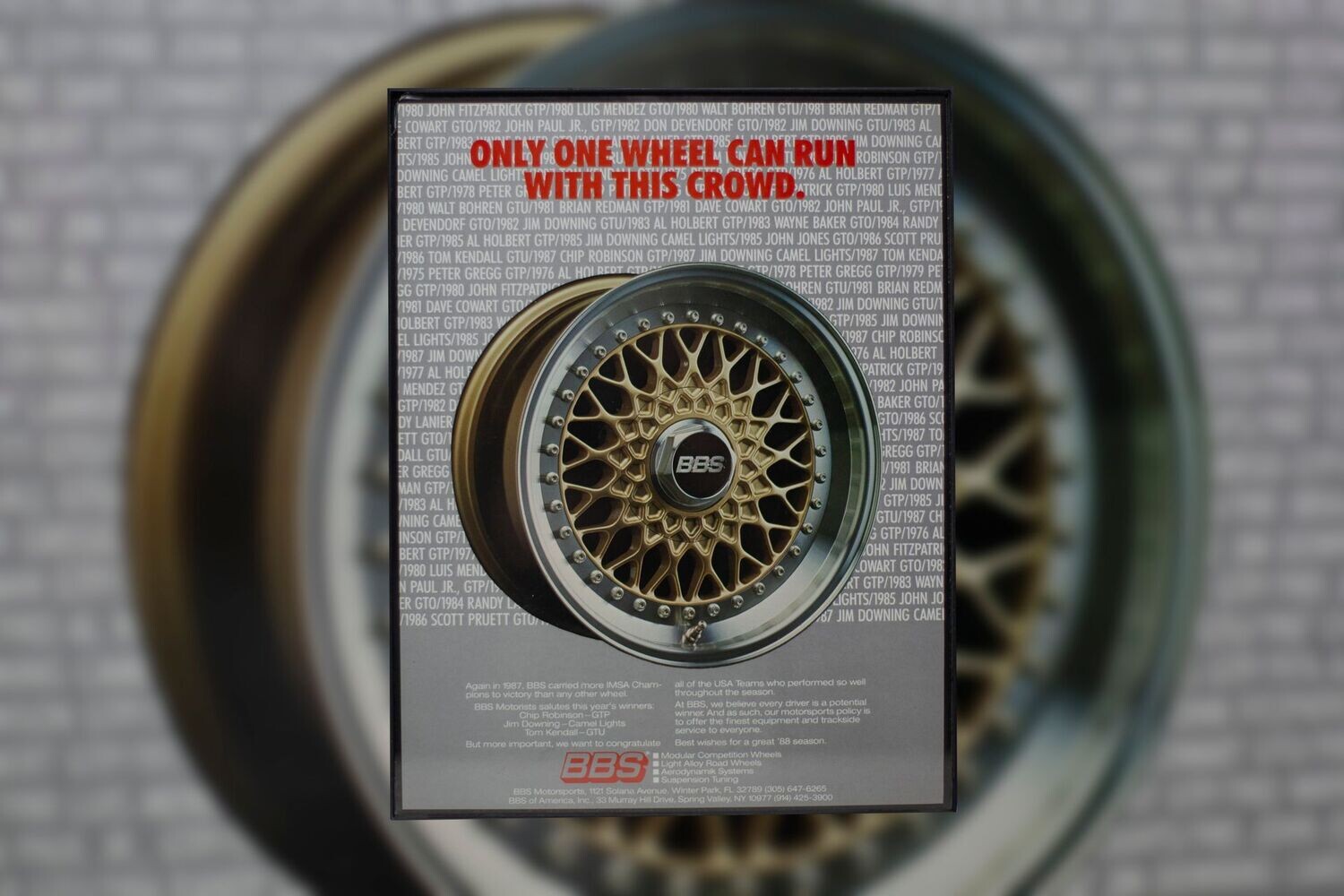 BBS Motorsport Wheels - BBS RS | Type Schrift