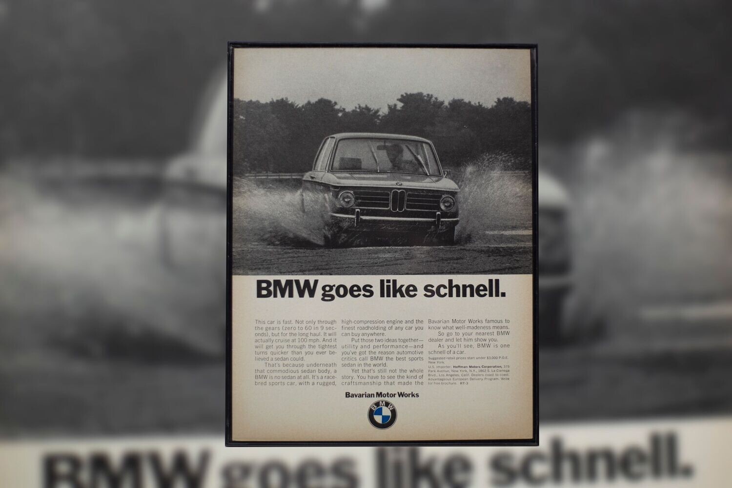 BMW 2002 - Goes like Schnell. | Type Schrift