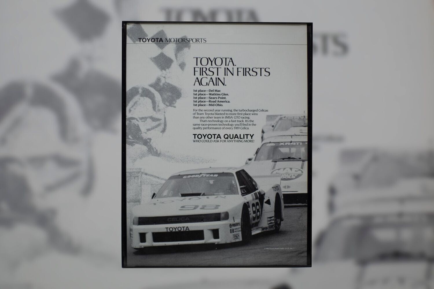 Toyota Celica GTO - IMSA | Type Schrift