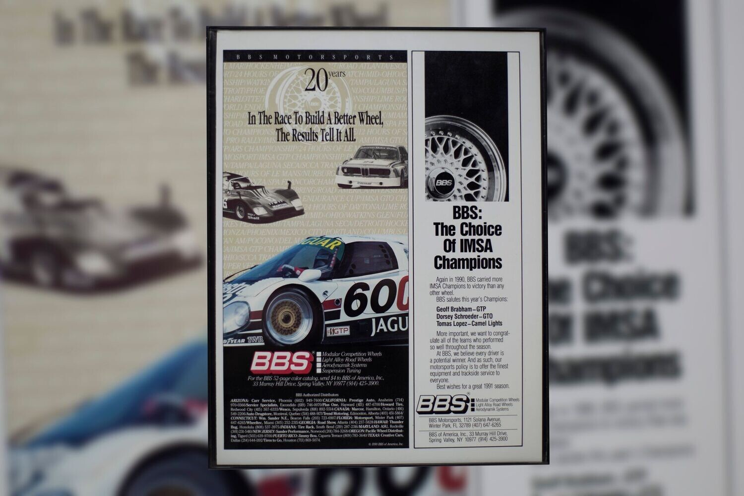 BBS Motorsport - Jaguar IMSA | Type Schrift