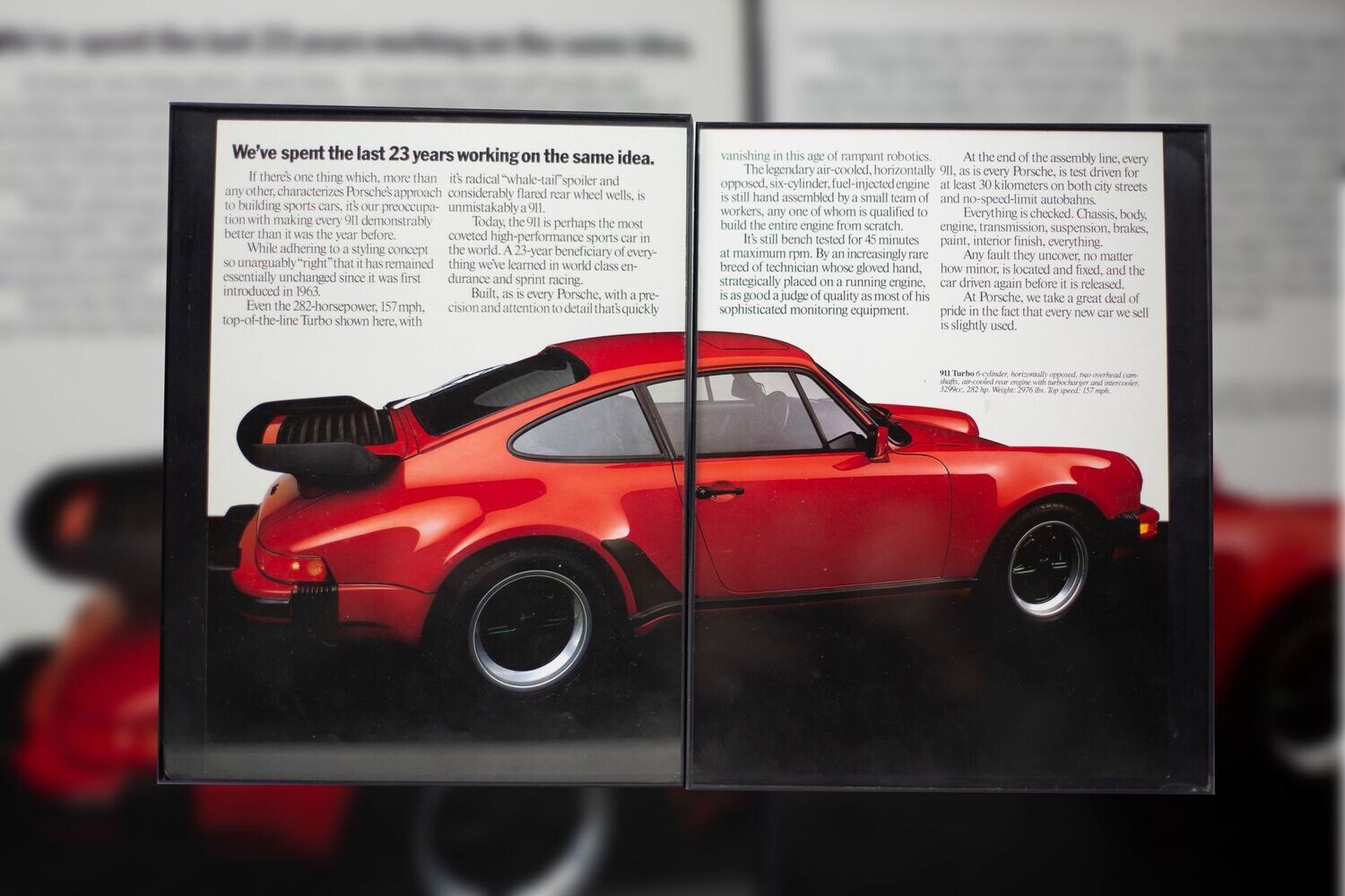 Porsche 930 Turbo - Same Idea | Type Schrift
