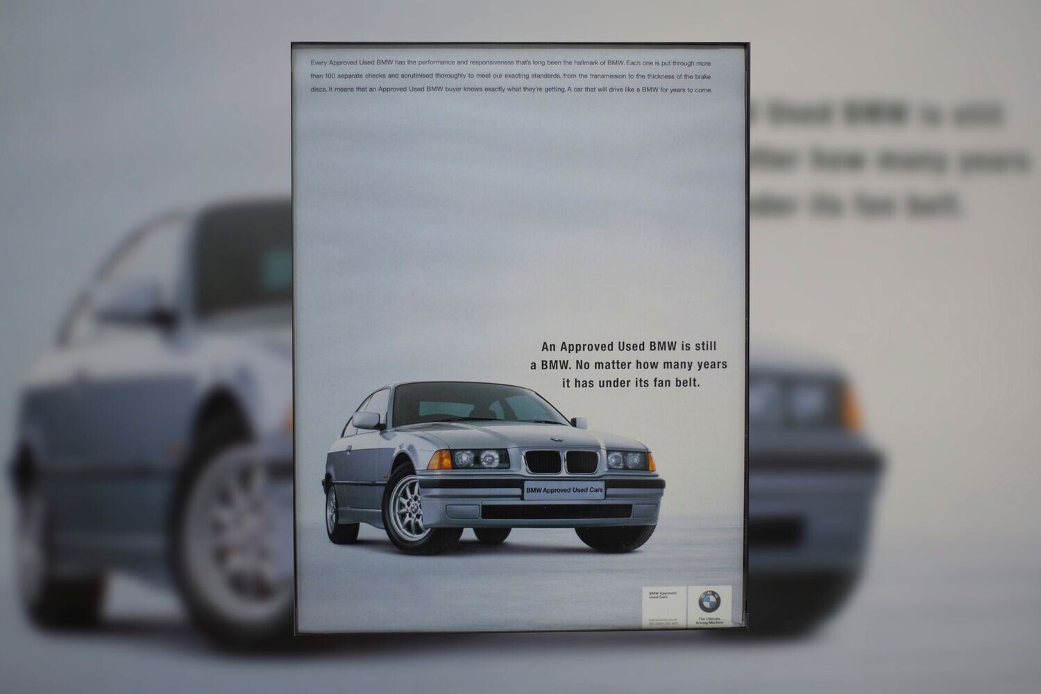 BMW E36 - Fan Belt | Type Schrift