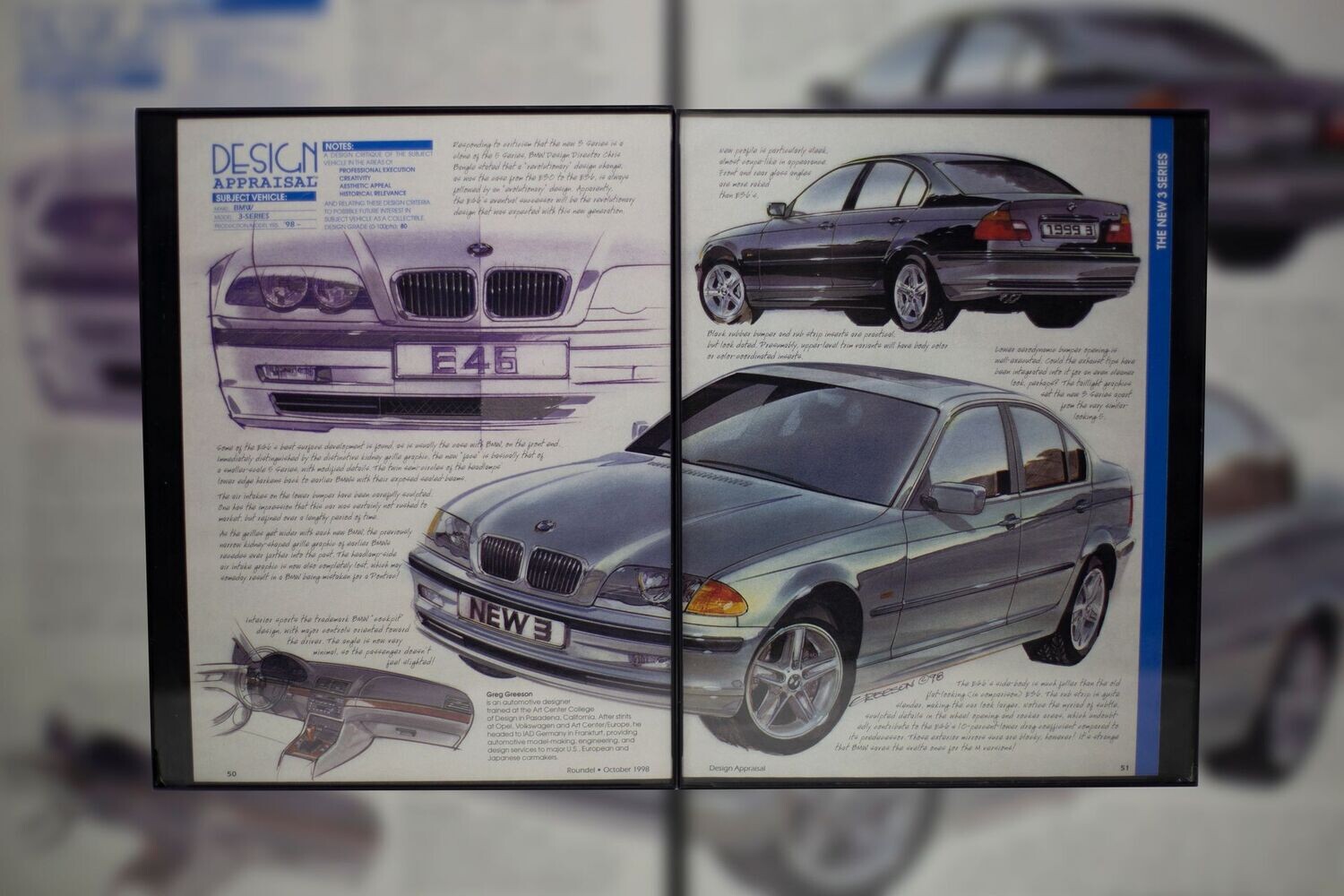 BMW E46 - Design Appraisal | Type Schrift