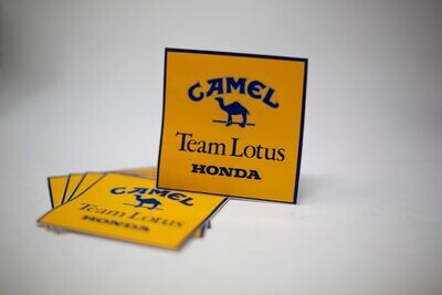 Camel - Team Lotus - Honda Sticker | Type Schrift