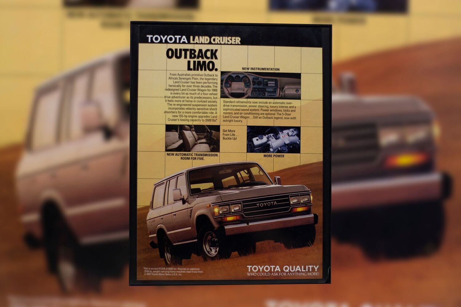 Toyota Land Cruiser - J60 | Type Schrift