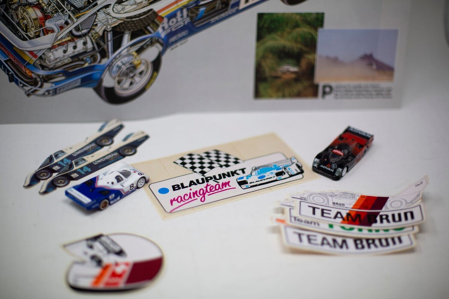 Blaupunkt Joest Racing 956 Sticker | Type Schrift