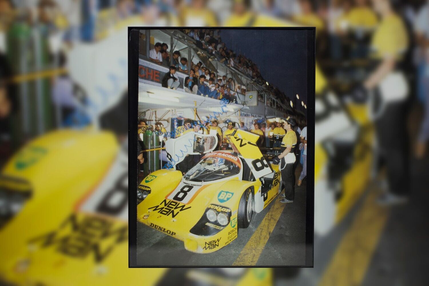 Porsche 956 - NewMan Joest Racing - LeMans | Type Schrift