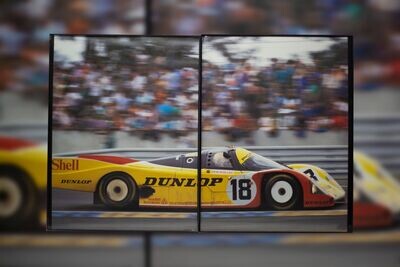 Porsche 962 - Shell - Le Mans | Type Schrift