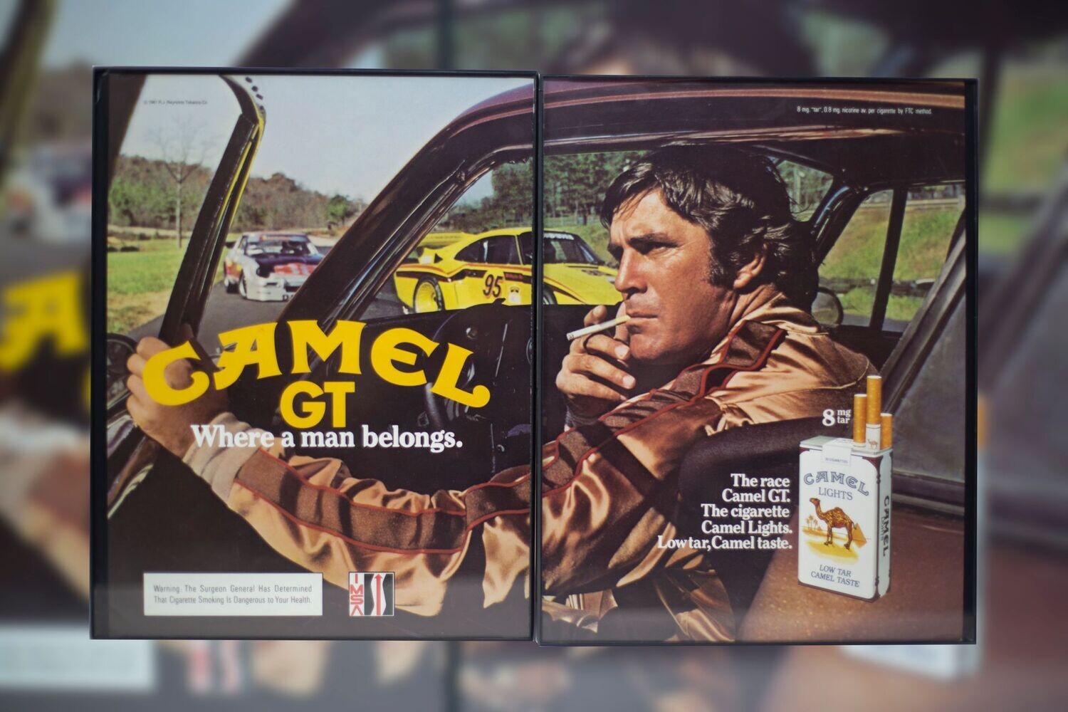 Camel GT - Porsche 935 | Type Schrift
