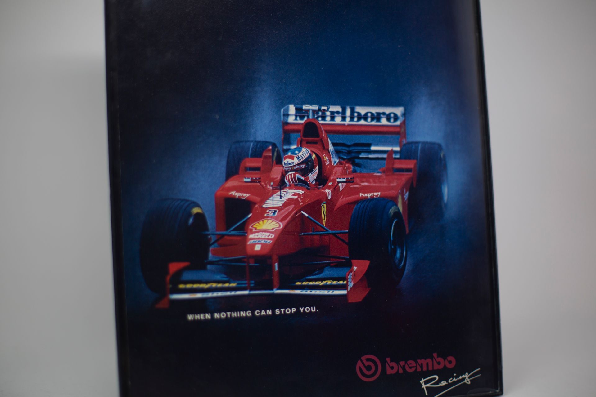 Ferrari F1 - Schumacher Brembo | Type Schrift
