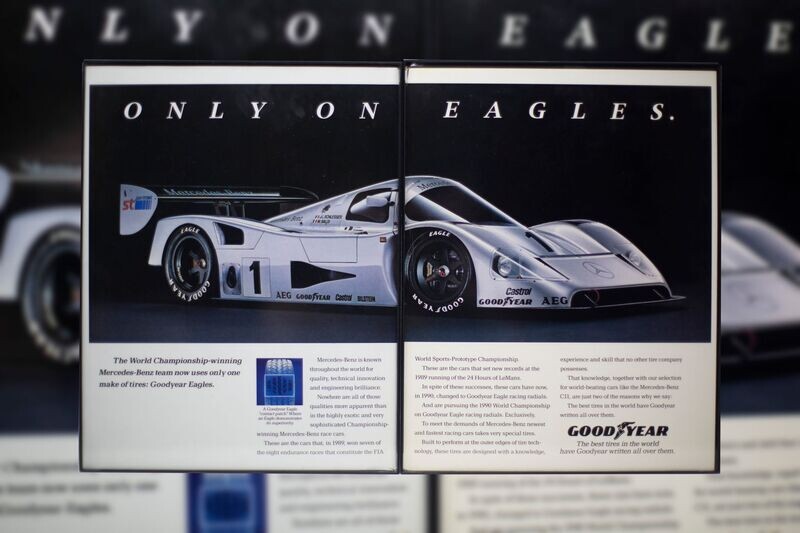 Mercedes Benz - C11 Sauber | Type Schrift