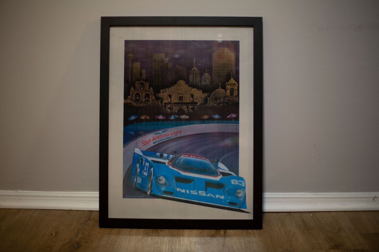 1988 - Nissan GTP-ZX Turbo - 18x24 | Type Schrift