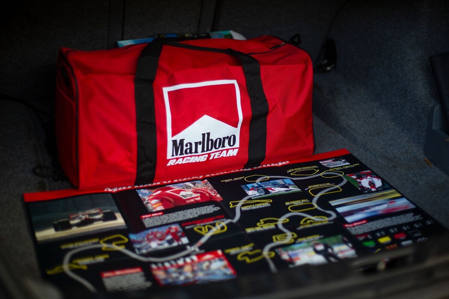 Marlboro Racing - Weekender Duffel Bag - NOS | Type Schrift