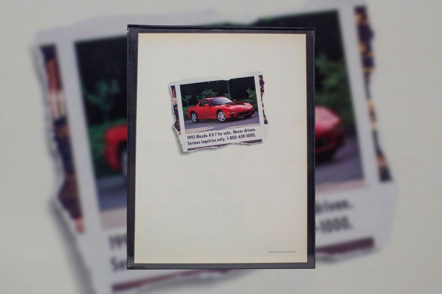 1993 Mazda RX7 - Never Driven | Type Schrift