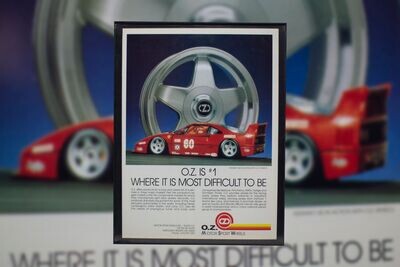 Ferrari F40 LM - OZ Racing | Type Schrift
