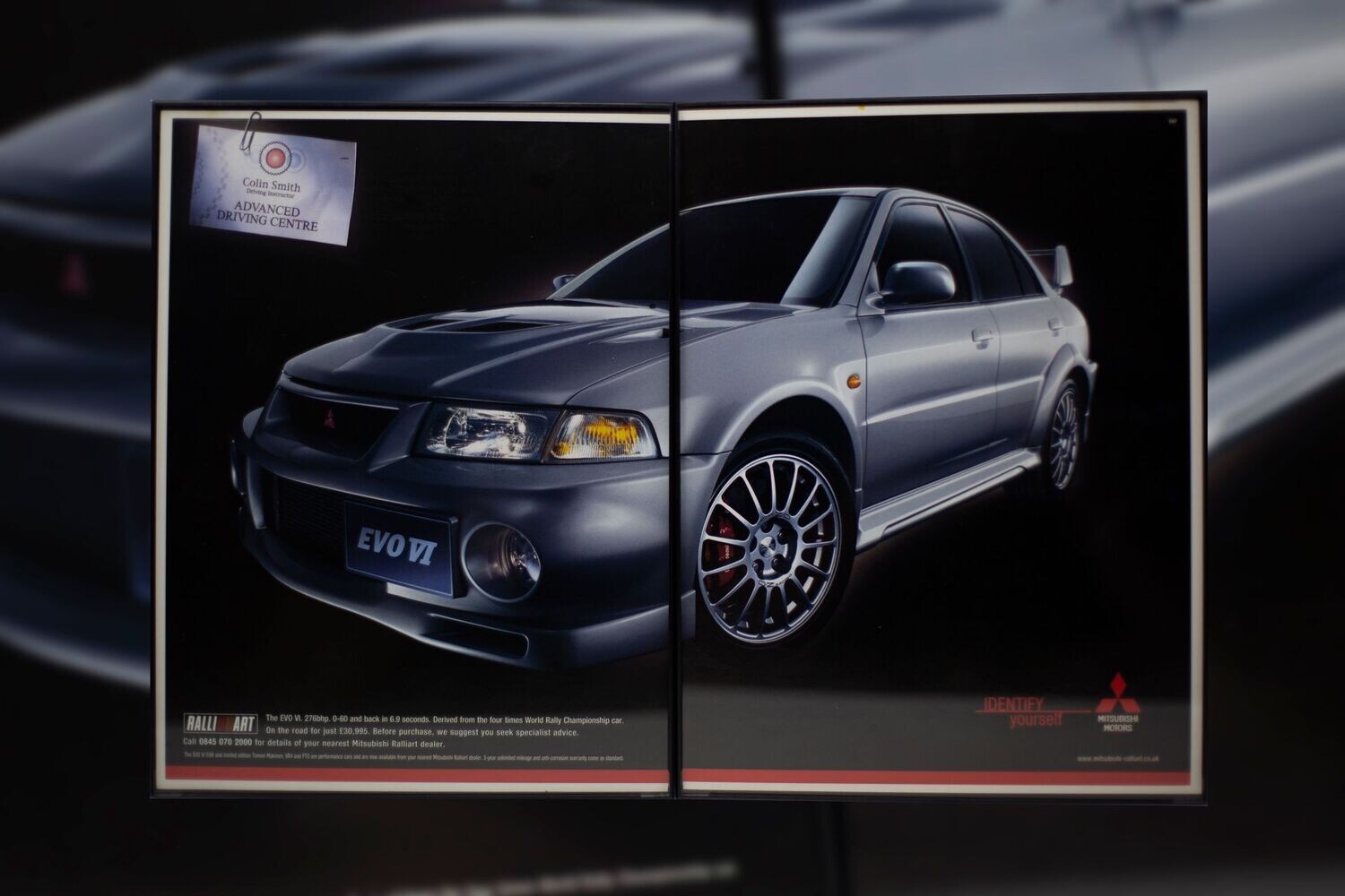 Mitsubishi Evo VI - Ralli Art | Type Schrift