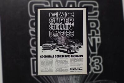 GMC C/K - Super Sellin' | Type Schrift
