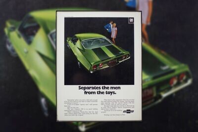 1970 Chevrolet Camaro - Separates | Type Schrift