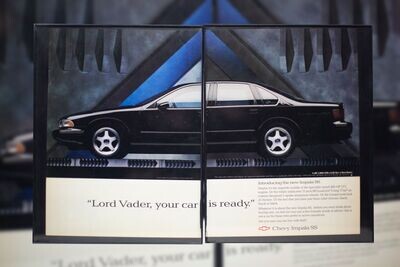 Chevy Impala SS - Lord Vader | Type Schrift