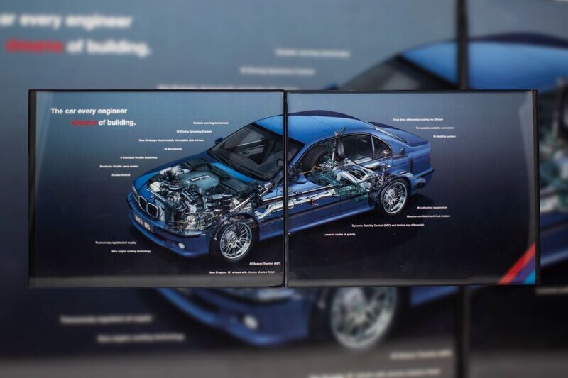 The BMW E39 M5 Collection - Cutaway | Type Schrift The BMW E39 M5 Collection - Cutaway | Type Schrift