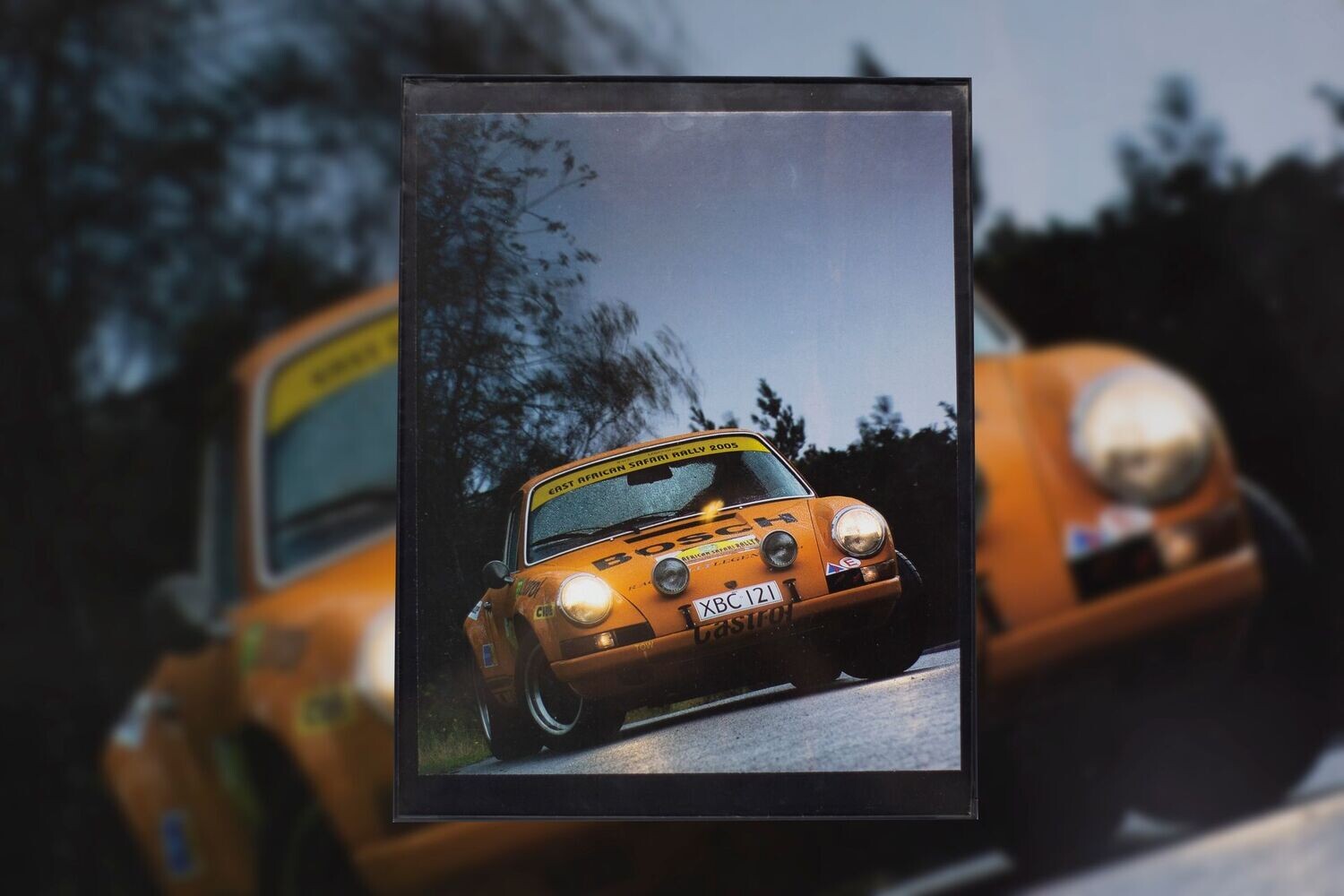 1970 Porsche 911 - Pumpkin | Type Schrift