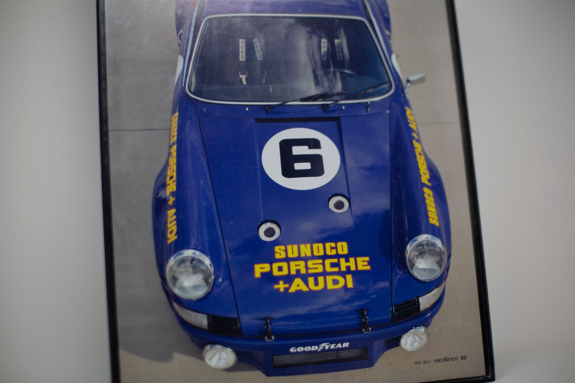 1973 Porsche 911 RSR - Sunoco | Type Schrift