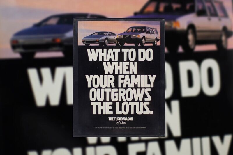 Volvo Turbo - Out Grow the Lotus | Type Schrift
