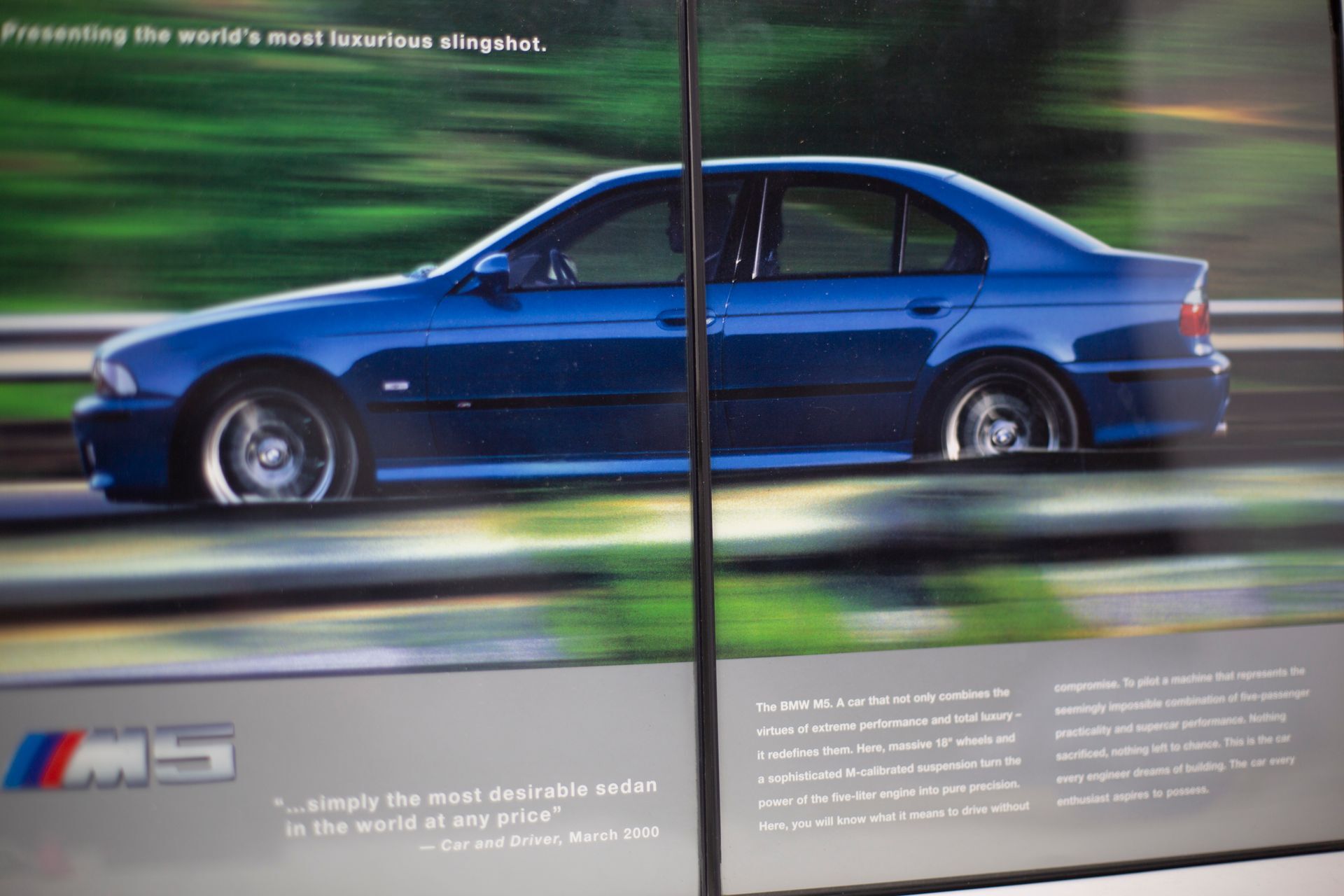 The BMW E39 M5 Collection - Slingshot | Type Schrift