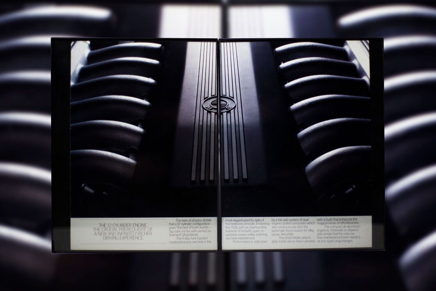BMW V12 - Richer Driving Experience | Type Schrift