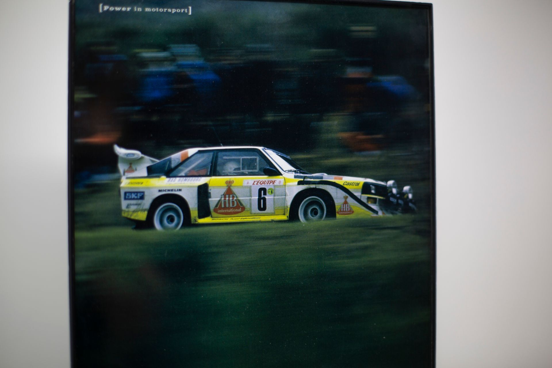 Audi Sport Quattro S1 - Group B | Type Schrift