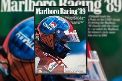 Marlboro Racing 89 - Single | Type Schrift