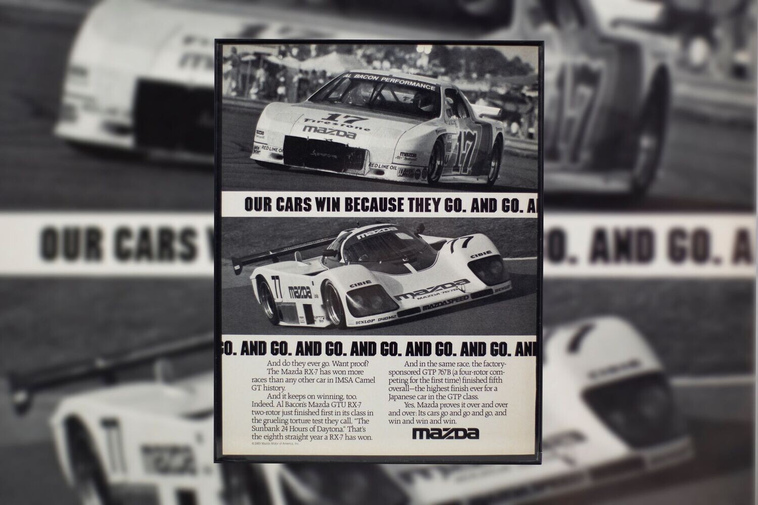 Mazda Motorsport - IMSA RX7/767B | Type Schrift