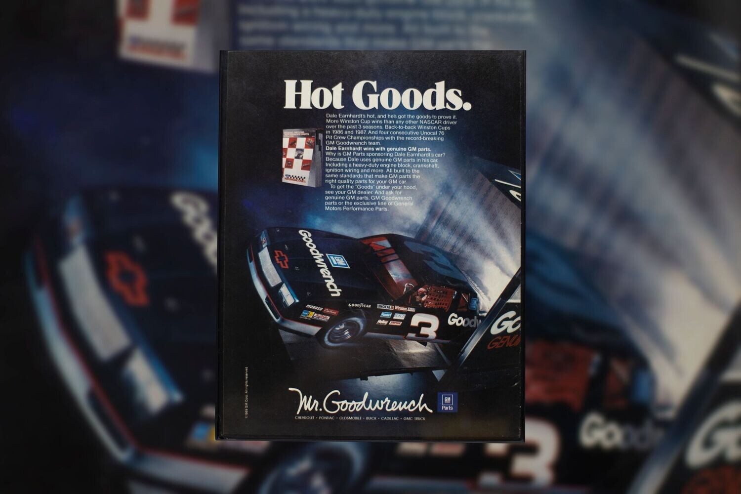 Dale Earnhardt - Hot Goods. | Type Schrift